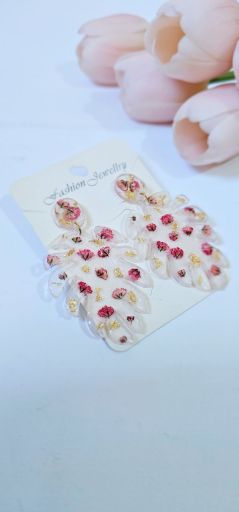 گوشواره طرح برگ | JCHK-16188