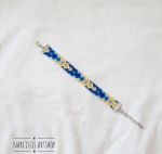 ستدستبند و بندعینک شعله آبی💙 | JCHK-15135