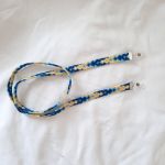 ستدستبند و بندعینک شعله آبی💙 | JCHK-15135