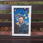 قاب شب پرستاره ونگوگ | JCHK-15149