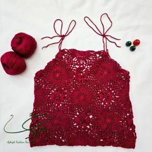 دلربا: نیم‌تنه دستباف(قلاببافی) | JCHK-15203