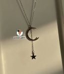گردنبند ماه و ستاره  | JCHK-15222