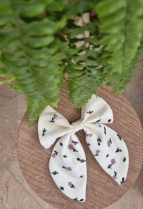 گیره سر پاپیون گلدوزی شده با دست  | JCHK-15287