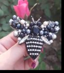 سنجاق سینه طرح حشره | JCHK-4267