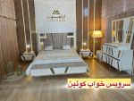 سرویس خواب دونفره مدل کوئین | JCHK-15598
