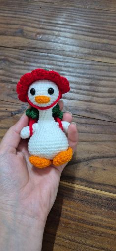 آویز عروسک اردک | JCHK-15679