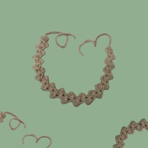 گردنبند قلاب بافی وِستا | JCHK-16197