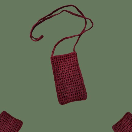 کیف گوشی بافتنی نارین | JCHK-16250