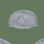 کلاه قلاب بافی توری | JCHK-16367