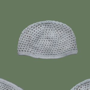 کلاه قلاب بافی توری | JCHK-16367