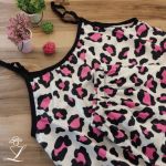 ست تاپ شورتک ساتن  | JCHK-15775