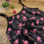 ست تاپ شورتک ساتن  | JCHK-15775