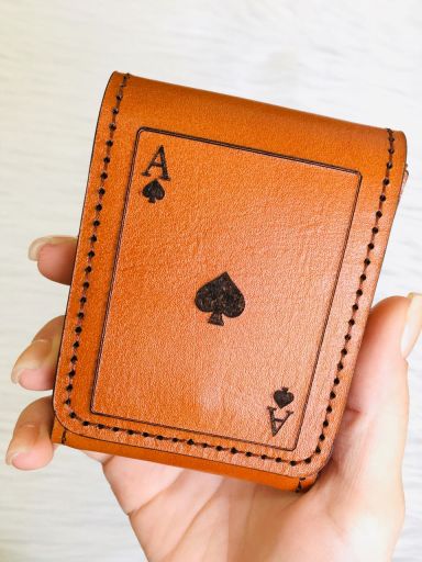 کیف پاسور چرم طبیعی دست دوز  | JCHK-15838