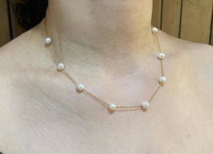 زیورالات مروارید اصل | JCHK-15842