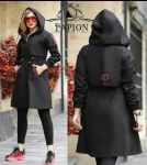 مانتو کتان شیک | JCHK-763