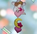 حلقه نمدی در اتاق کودک دخترانه | JCHK-4391