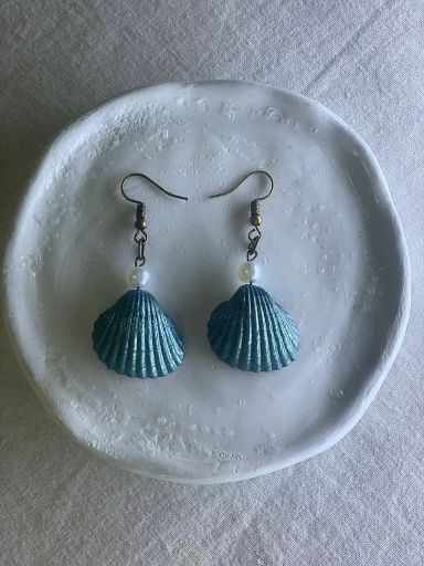 گوشواره فیروزه ای اَکلیلی  | JCHK-15900