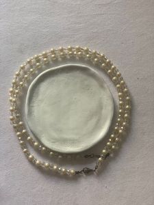 گردنبند برفی طلایی سایز ۸  | JCHK-15977