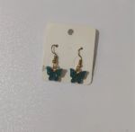 گوشواره پروانه سبز شاین | JCHK-15915