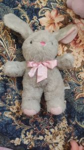 عروسک خرگوش طوسی | JCHK-16305