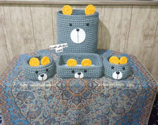 ست سیسمونی تریکو بافی  | JCHK-16021