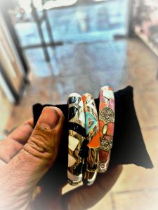 دسبند مینا کاری | JCHK-16081