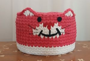  سبد تریکو پلنگ صورتی  | JCHK-16090