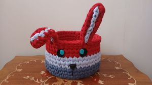 سبد خرگوش خنگ بامزه  | JCHK-16096