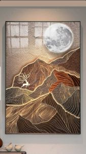 تابلو دکوراتیو دیجیتال آرت | JCHK-16162