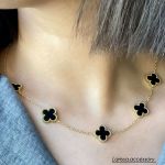 گردنبند ونکلیف مشکی | JCHK-16247