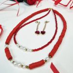 ست گرنیند و گوشواره یلدایی | JCHK-16336