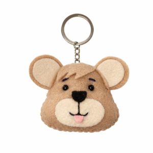 جاکلیدی طرح خرس نمدی  | JCHK-16415