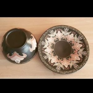 بشقاب و کاسه سفالی| JCHK-2108