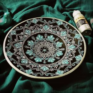 بشقاب دیوارکوب سفالی | JCHK-2116