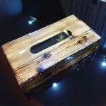 جا دستمال کاغذی چوبی | JCHK-4225