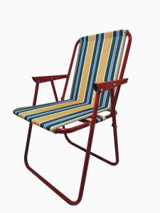 صندلی تاشو مناسب کمپ و سفر، دسته فلزی | JCHK-16440