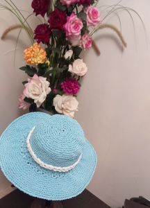 کلاه تابستانه رافیا شیک وزیبا | JCHK-16556