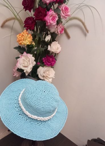 کلاه تابستانه رافیا شیک وزیبا | JCHK-16556
