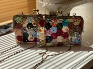 کیف چهل تکه دوزی تماما دست دوز | JCHK-1173