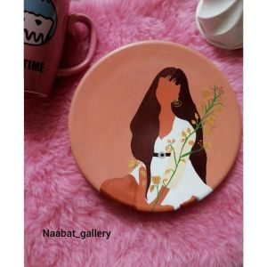 بشقاب دیوارکوب سفالی | JCHK-3409