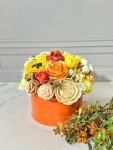 باكس گل شمع دختر پاييز | JCHK-16722