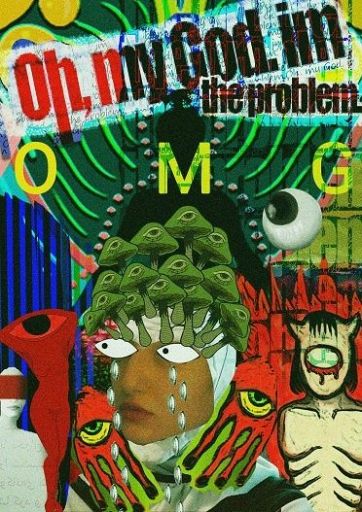 استیکر حرارتی I'm the problem | JCHK-16771