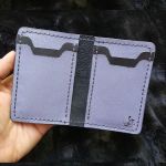 جاکارتی چرم کد J-101 مشکی/طوسی | JCHK-4378