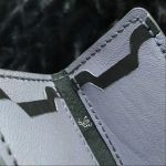 جاکارتی چرم کد J-101 مشکی/طوسی | JCHK-4378