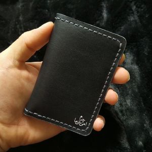 جاکارتی چرم کد J-101 مشکی/طوسی | JCHK-4378