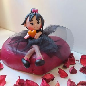 مجسمه خمیری طرح دختر | JCHK-3367