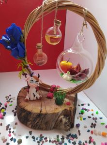 هفت سین با مجسمه گاو| JCHK-3389