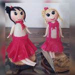 مجسمه دکوری طرح دختر زیبا | JCHK-4257