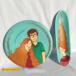 ست دیوارکوب و جاعودی بیضی | JCHK-6120