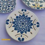 ست سه عددی دیوارکوب لاجوردی | JCHK-6122